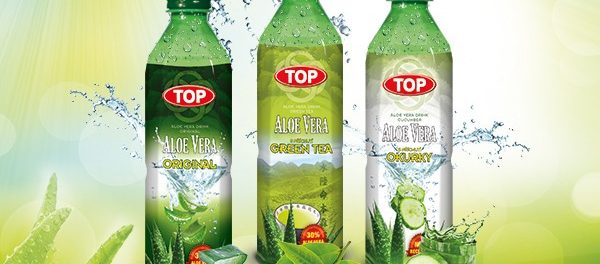 Osvěžte se v létě lahodným nápojem TOP Aloe Vera!